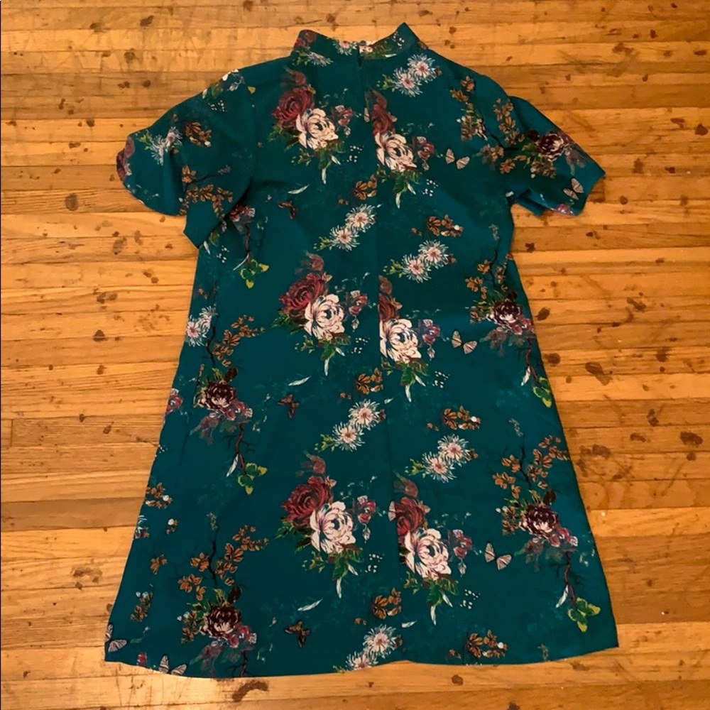 Asian Inspired Floral Dress